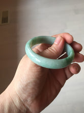 Load image into Gallery viewer, 47mm certified 100% natural Type A sunny green oval jadeite jade bangle PC20-(0179)
