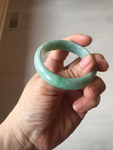 Load image into Gallery viewer, 47mm certified 100% natural Type A sunny green oval jadeite jade bangle PC20-(0179)
