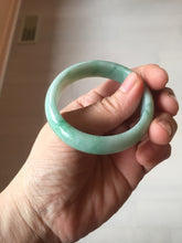 Load image into Gallery viewer, 47mm certified 100% natural Type A sunny green oval jadeite jade bangle PC20-(0179)
