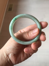 Load image into Gallery viewer, 47mm certified 100% natural Type A sunny green oval jadeite jade bangle PC20-(0179)
