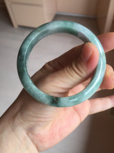 Load image into Gallery viewer, 54.3mm Certified 100% natural Type A dark green jadeite jade bangle BN12-7067
