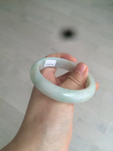 Load image into Gallery viewer, 53.5mm Certified Type A 100% Natural sunny green Jadeite Jade bangle BG40
