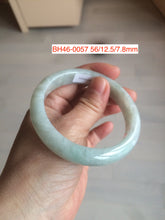 Load image into Gallery viewer, 52-58mm Certified type A 100% size 56-60mm Natural green/white/purple Jadeite bangle with defects group BH15
