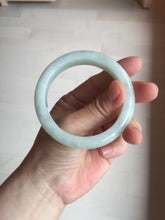 Load image into Gallery viewer, 52.5mm certified 100% natural Type A light  green white jadeite jade bangle AR116-9424
