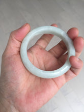 Load image into Gallery viewer, 52.5mm certified 100% natural Type A light  green white jadeite jade bangle AR116-9424
