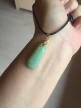 Load image into Gallery viewer, 100% natural type A sunny  green yellow blessed melon 福瓜) Jadeite Jade pendant group PB52
