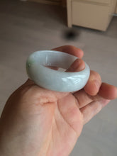 Load image into Gallery viewer, 41.1mm certified Type A 100% Natural sunny green white Jadeite Jade little kid BG35-0099
