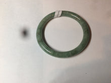 Load image into Gallery viewer, 53.8mm Certified 100% natural Type A dark green/brown round cut jadeite jade bangle BF57-5367
