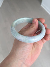 Load image into Gallery viewer, 59mm Certified Type A 100% Natural sunny green purple Jadeite Jade bangle BP38-1181
