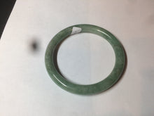 Load image into Gallery viewer, 53.8mm Certified 100% natural Type A dark green/brown round cut jadeite jade bangle BF57-5367
