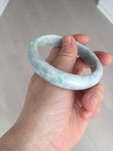 Load image into Gallery viewer, 59mm Certified Type A 100% Natural sunny green purple Jadeite Jade bangle BP38-1181
