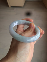 Load image into Gallery viewer, 57.5mm certified 100% natural type A light green/purple jadeite jade bangle BG34-0314
