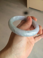 Load image into Gallery viewer, 57.5mm certified 100% natural type A light green/purple jadeite jade bangle BG34-0314
