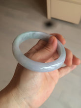 Load image into Gallery viewer, 57.5mm certified 100% natural type A light green/purple jadeite jade bangle BG34-0314
