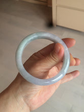 Load image into Gallery viewer, 57.5mm certified 100% natural type A light green/purple jadeite jade bangle BG34-0314
