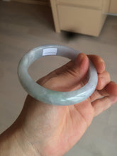 Load image into Gallery viewer, 57.5mm certified 100% natural type A light green/purple jadeite jade bangle BG34-0314
