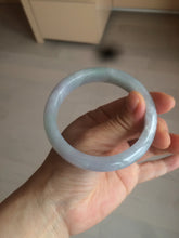 Load image into Gallery viewer, 57.5mm certified 100% natural type A light green/purple jadeite jade bangle BG34-0314
