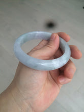 Load image into Gallery viewer, 57.5mm certified 100% natural type A light green/purple jadeite jade bangle BG34-0314
