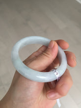 Load image into Gallery viewer, 54.5mm Certified Type A 100% Natural light green purple Jadeite Jade bangle BQ53-8179
