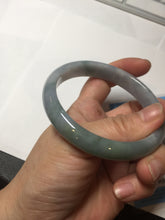 Load image into Gallery viewer, 60mm Certified Type A 100% Natural watery green purple Jadeite Jade bangle BQ57-6883
