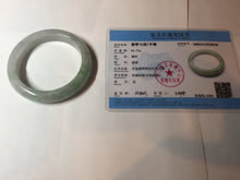 Load image into Gallery viewer, 58.5mm certified Type A 100% Natural green/red/gray/purple (FU LU SHOU) Jadeite Jade bangle BL79-8646 BL79-8646
