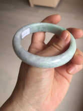 Load image into Gallery viewer, 59mm Certified Type A 100% Natural sunny green purple Jadeite Jade bangle BP39-1184
