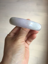 Load image into Gallery viewer, 51mm certified 100% natural Type A light green purple white jadeite jade bangle PB190-3883
