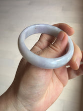 Load image into Gallery viewer, 51mm certified 100% natural Type A light green purple white jadeite jade bangle PB190-3883
