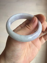 Load image into Gallery viewer, 51mm certified 100% natural Type A light green purple white jadeite jade bangle PB190-3883

