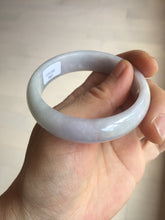 Load image into Gallery viewer, 51mm certified 100% natural Type A light green purple white jadeite jade bangle PB190-3883
