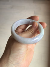 Load image into Gallery viewer, 51mm certified 100% natural Type A light green purple white jadeite jade bangle PB190-3883
