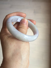 Load image into Gallery viewer, 51mm certified 100% natural Type A light green purple white jadeite jade bangle PB190-3883
