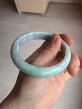 Load image into Gallery viewer, 59mm Certified Type A 100% Natural sunny green purple Jadeite Jade bangle BP39-1184
