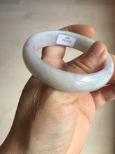 Load image into Gallery viewer, 51mm certified 100% natural Type A light green purple white jadeite jade bangle PB190-3883
