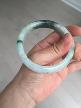 Load image into Gallery viewer, 57mm 100% natural Type A sunny green white purple jadeite jade bangle BN5-8234
