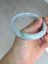 Load image into Gallery viewer, 59.2mm Certified Type A 100% Natural green purple Jadeite Jade bangle BQ56-6885
