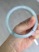 Load image into Gallery viewer, 59.2mm Certified Type A 100% Natural green purple Jadeite Jade bangle BQ56-6885
