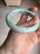 Load image into Gallery viewer, 59mm Certified Type A 100% Natural sunny green purple Jadeite Jade bangle BP40-1180
