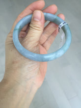 Load image into Gallery viewer, 59.2mm Certified Type A 100% Natural green purple Jadeite Jade bangle BQ56-6885
