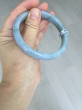 Load image into Gallery viewer, 59.2mm Certified Type A 100% Natural green purple Jadeite Jade bangle BQ56-6885
