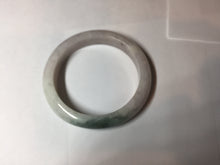 Load image into Gallery viewer, 56.9mm Certified Type A 100% Natural dark green/white/purple Jadeite Jade bangle BL82-4053
