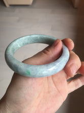 Load image into Gallery viewer, 59mm Certified Type A 100% Natural sunny green purple Jadeite Jade bangle BP38-1181
