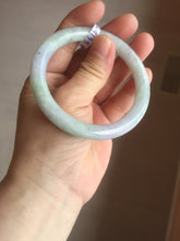 Load image into Gallery viewer, 55mm certified 100% natural Type A green purple red round cut jadeite jade bangle AA95-9155
