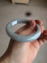 Load image into Gallery viewer, 57.7mm certified Type A 100% Natural red/brown/purple/gray Jadeite Jade bangle BG56-0312
