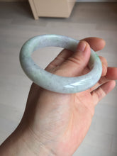 Load image into Gallery viewer, 57.2mm Certified Type A 100% Natural sunny green purple Jadeite Jade bangle BP43-0620
