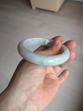 Load image into Gallery viewer, 57.2mm Certified Type A 100% Natural sunny green purple Jadeite Jade bangle BP43-0620
