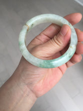 Load image into Gallery viewer, 55.5mm Certified 100% natural Type A fresh green yellow orange jadeite jade bangle BN1-6331
