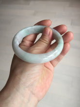 Load image into Gallery viewer, 56.5mm 100% natural type A green/white/purple/red (FU LU SHOU) jadeite jade bangle BP54-0621
