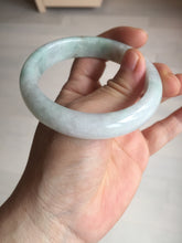 Load image into Gallery viewer, 56.5mm 100% natural type A green/white/purple/red (FU LU SHOU) jadeite jade bangle BP54-0621
