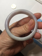 Load image into Gallery viewer, 51mm certified 100% natural Type A light green purple white jadeite jade bangle PB190-3883
